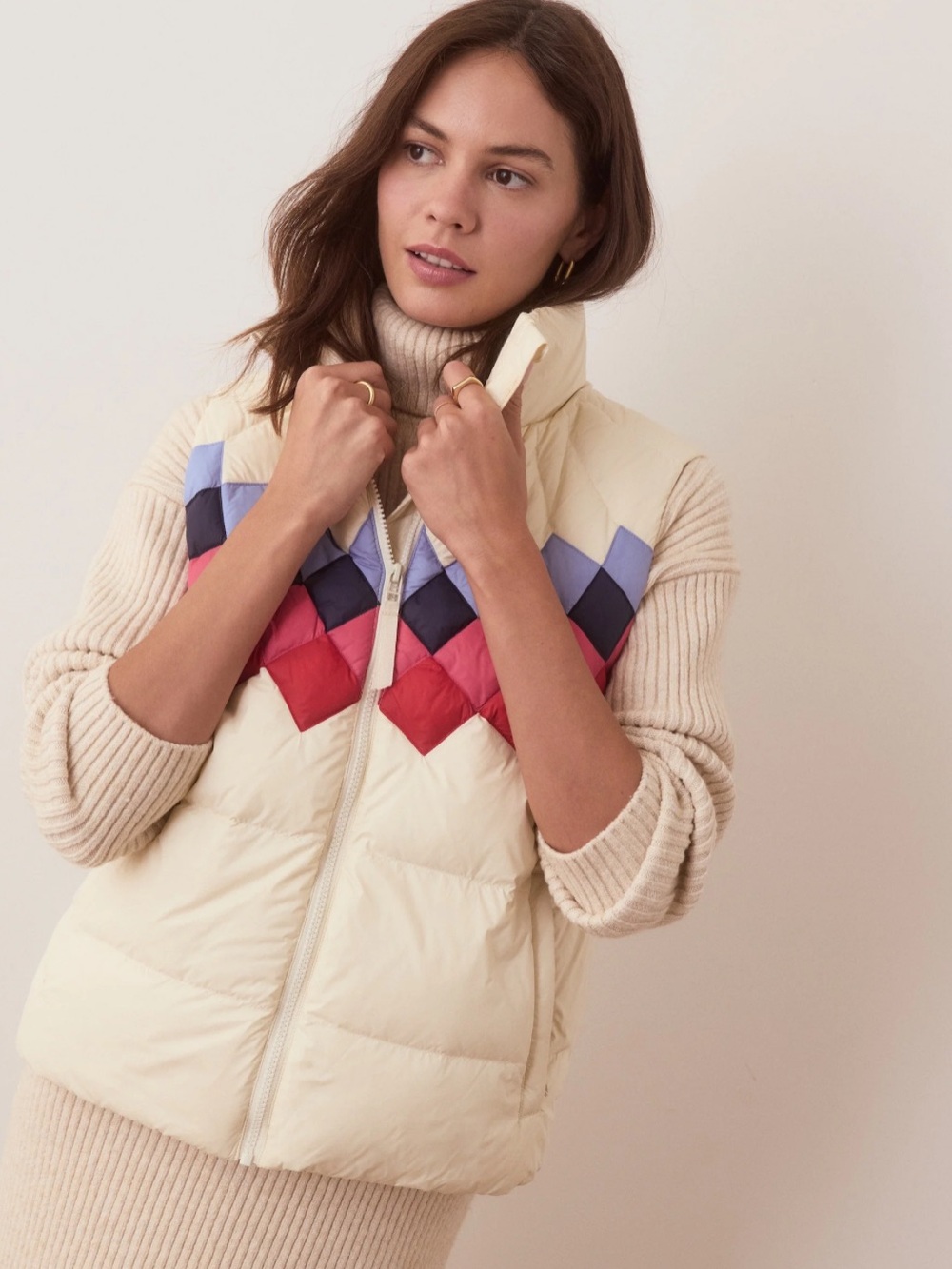 Marine Layer Archive Lightweight Down Puffer Vest - Picture 4 of 14